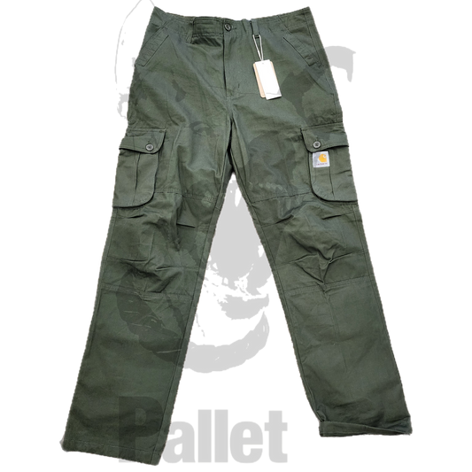 carhartt-"wip green pants"- size 36