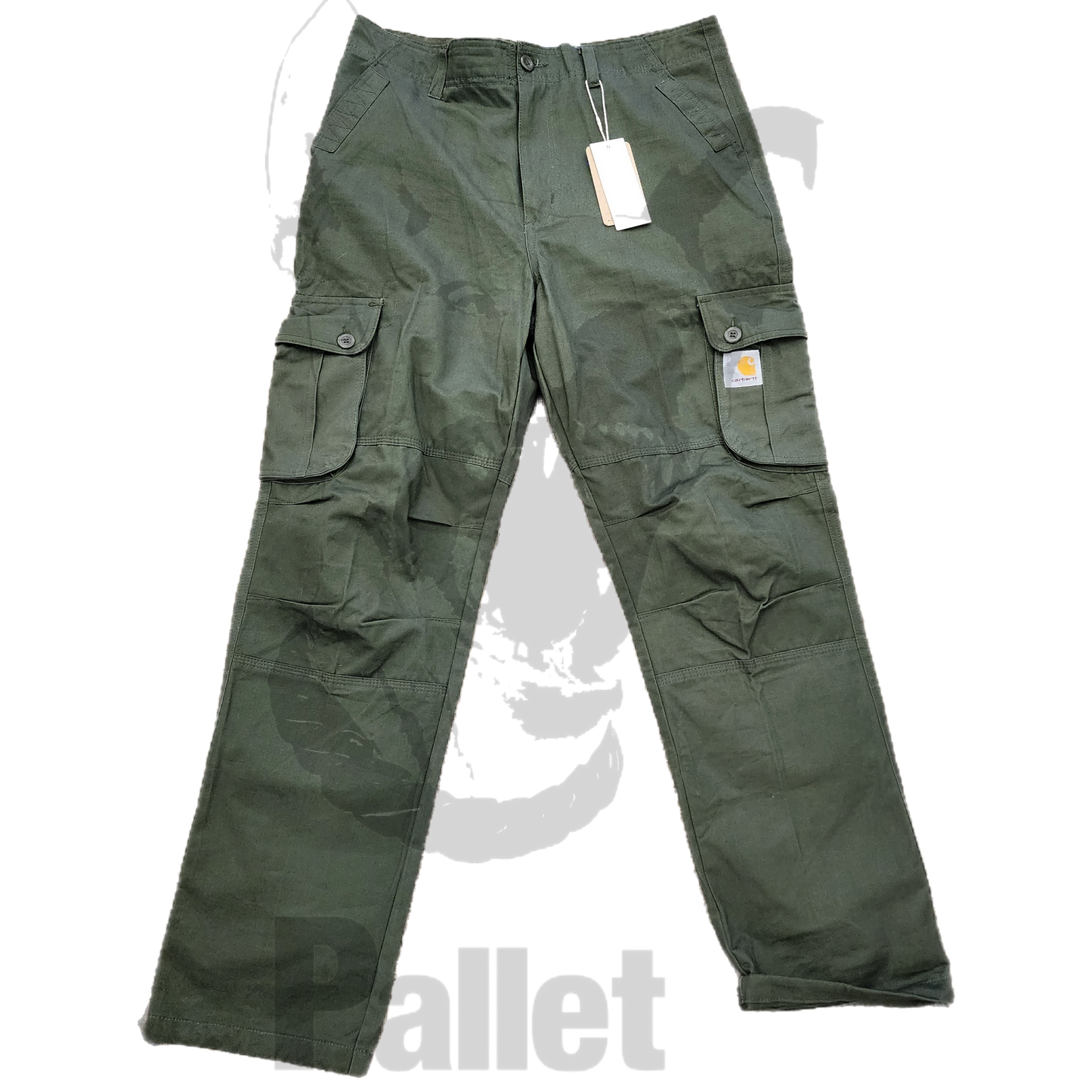 carhartt-"wip green pants"- size 36