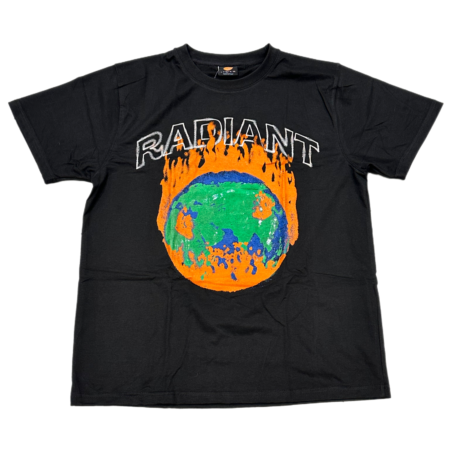 Proven Radiant - "World On Fire Black Tee"