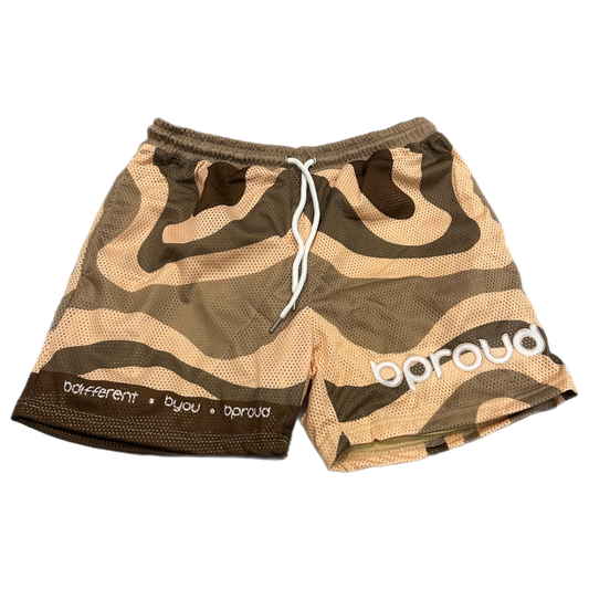 BProud - "Brown Summer Shorts"