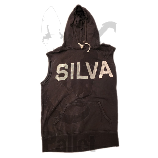 Trade Mark - "Silva Cutoff Hoodie" - Size Large