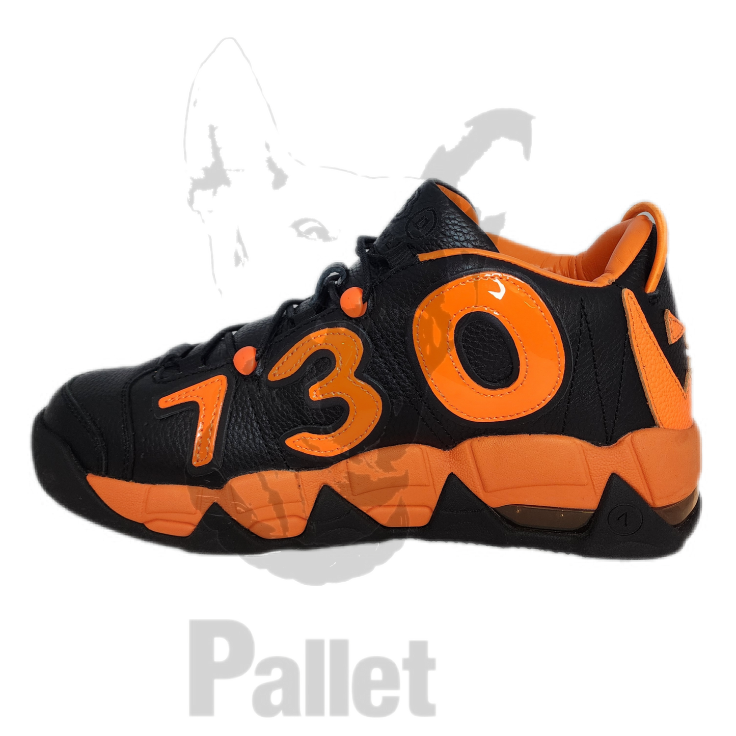 Ass Pizza - "730 Footwear Baller Orange" - Size 9