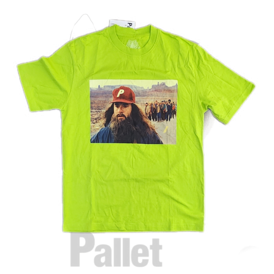 Palace - "Forest Gump Lime Green Tee" - Size Medium
