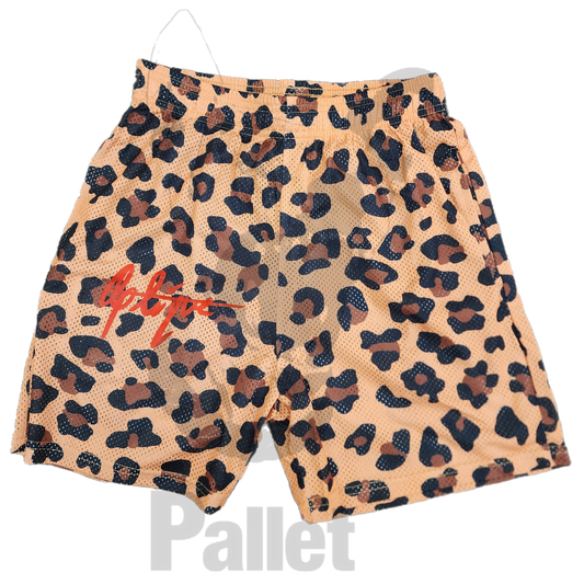 Optique - "Lovely Lies Leopard Shorts"- Size Small