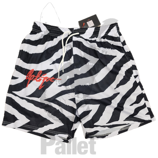 Optique - "Lovely Lies Zebra Shorts"- Size Large