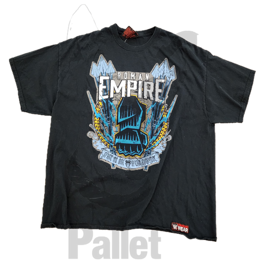 Vintage - "WWE Roman Empire Black Tee" - Size XXL