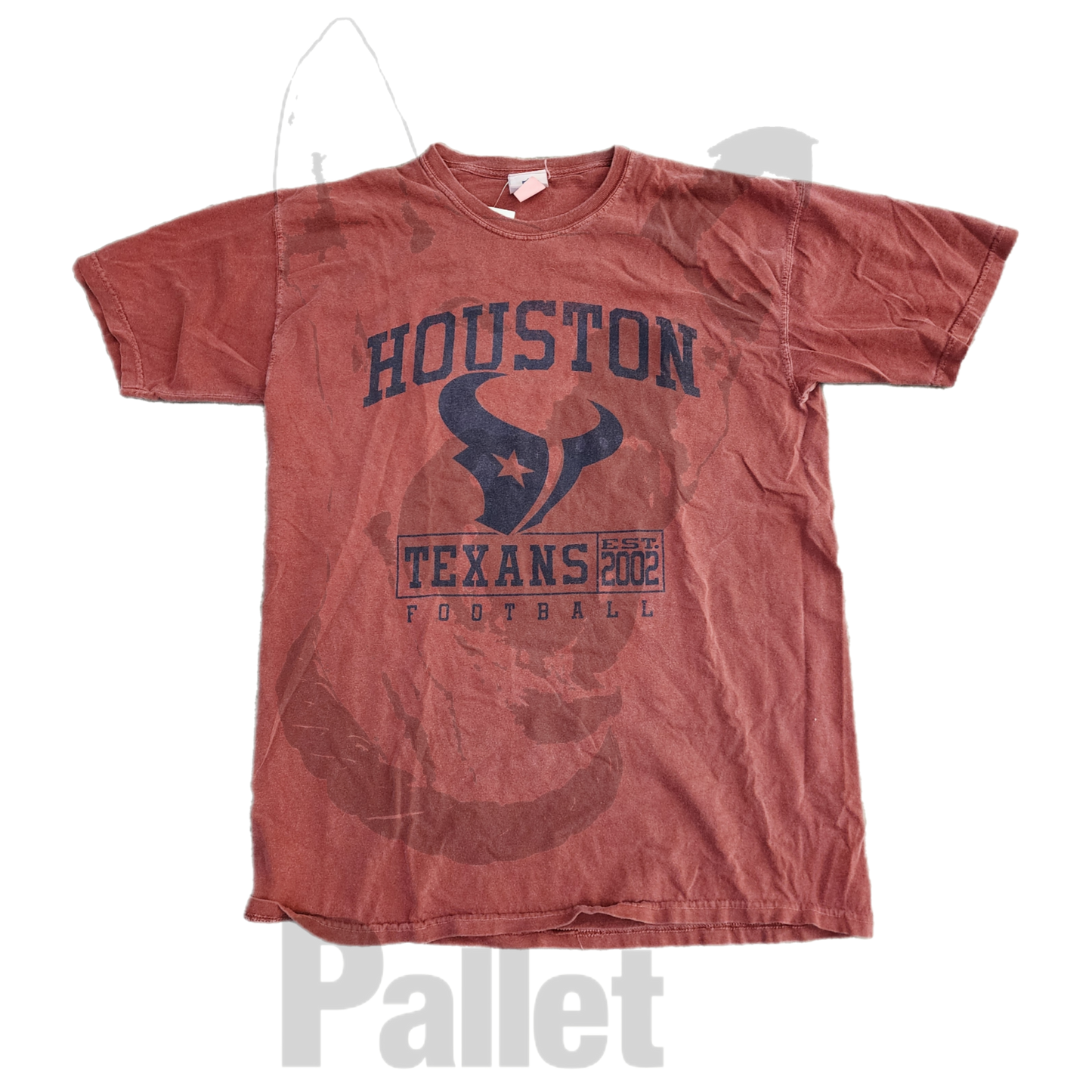 Vintage - "Houston Texans Red Tee" - Size Large