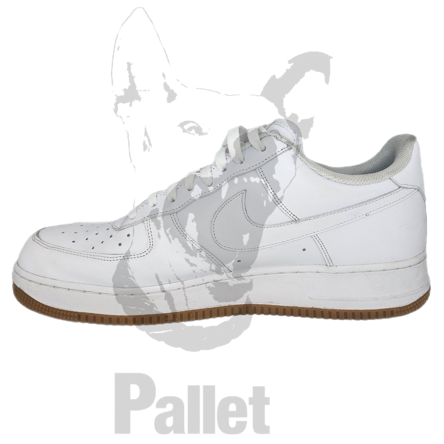 Nike - "Air Force 1 Low White Gum" - Size 13