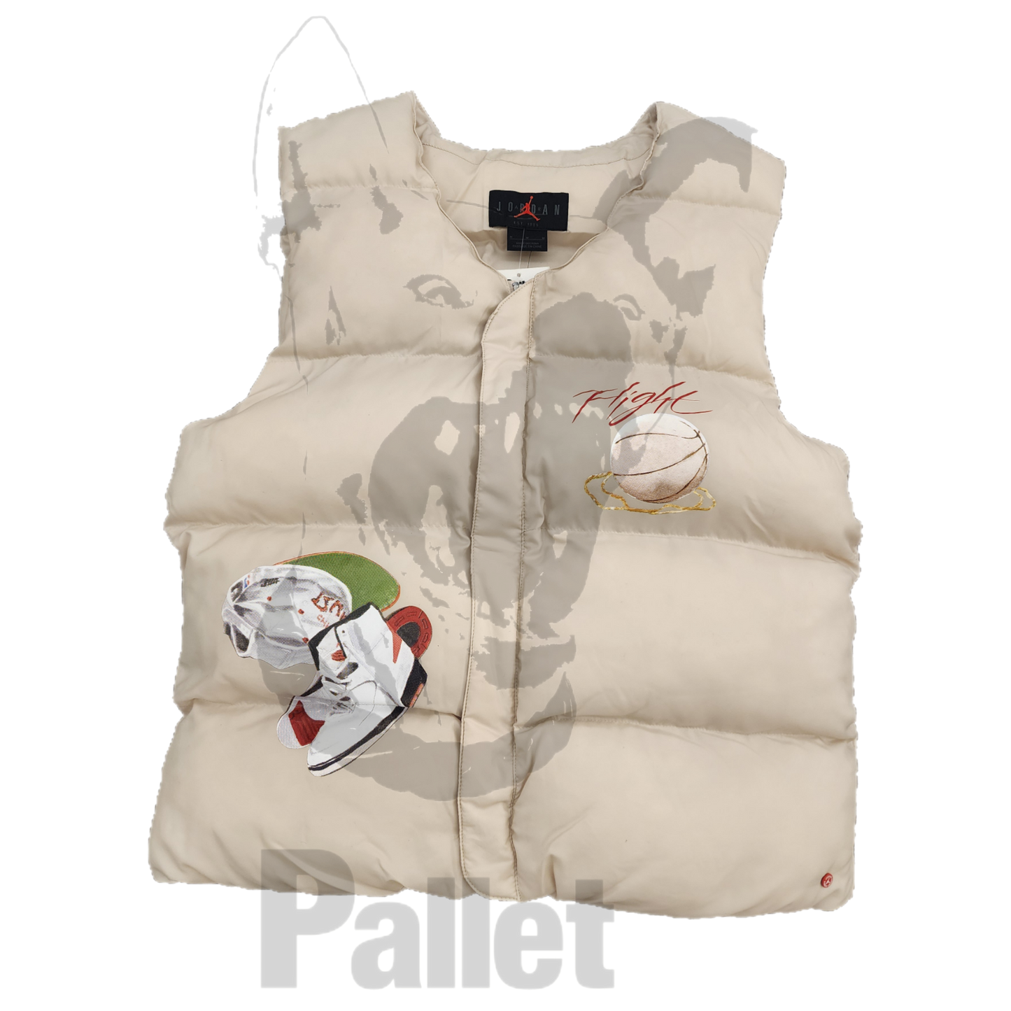 Jordan -" Puffer Vest "- Size Medium