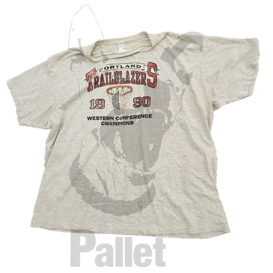 Trailblazers - "1990 Western Conference Champs Tee" - Size Large