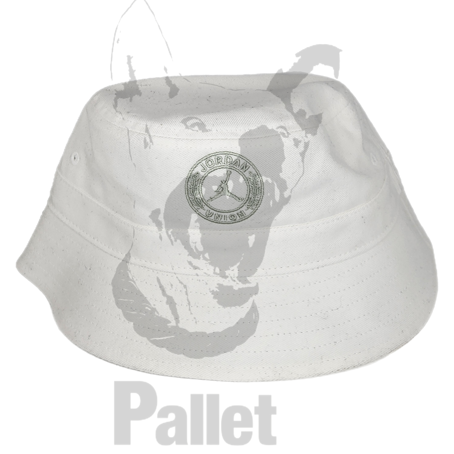 Jordan -" Union White Bucket Hat "- Size Medium Large