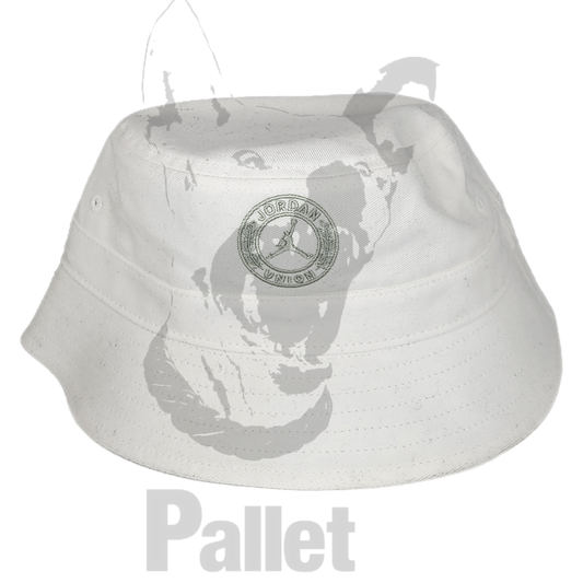 Jordan -" Union White Bucket Hat "- Size Medium Large