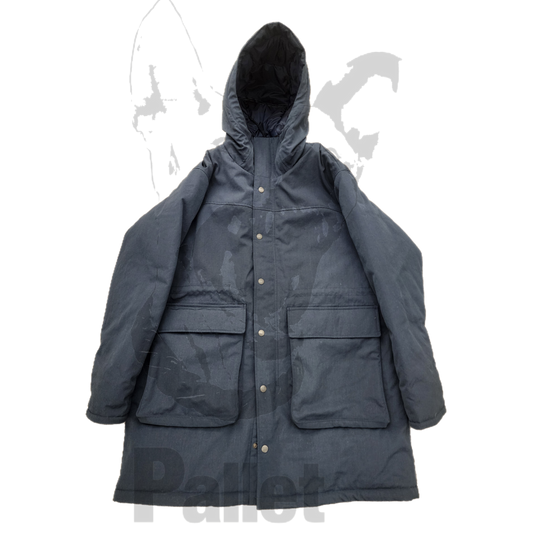 Snow Peak - "Navy Blue Puffer Down Jacket" - Size Large