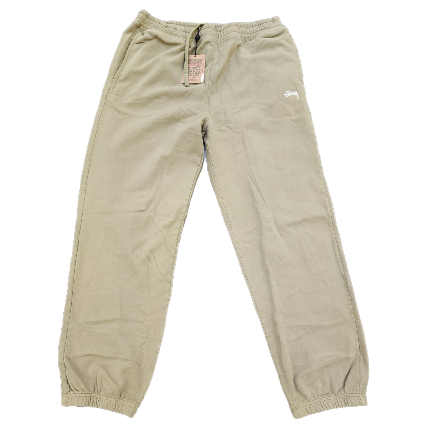 Stussy Khaki Sweatpant - Size X-Large