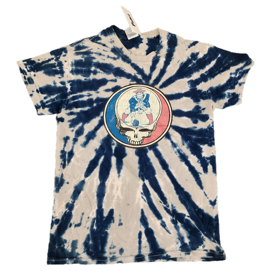 Vintage Grateful Dead Patriots Tie Dye Tee - Size S