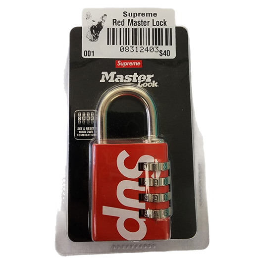 Supreme Master Lock Red