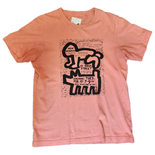 Uniqlo Keith Harling SPRZ-NY Pink Tee - Size Small