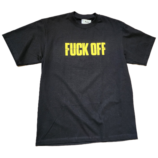 FTP Fuck Off Black Tee - Size Large