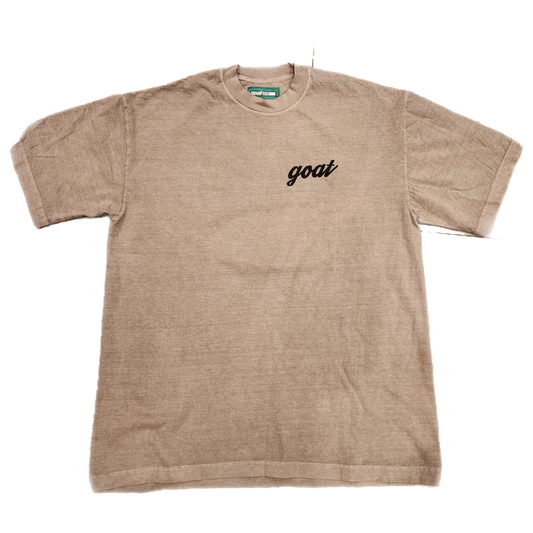 Goat Street Goods - "Gray Embroidered Tee"
