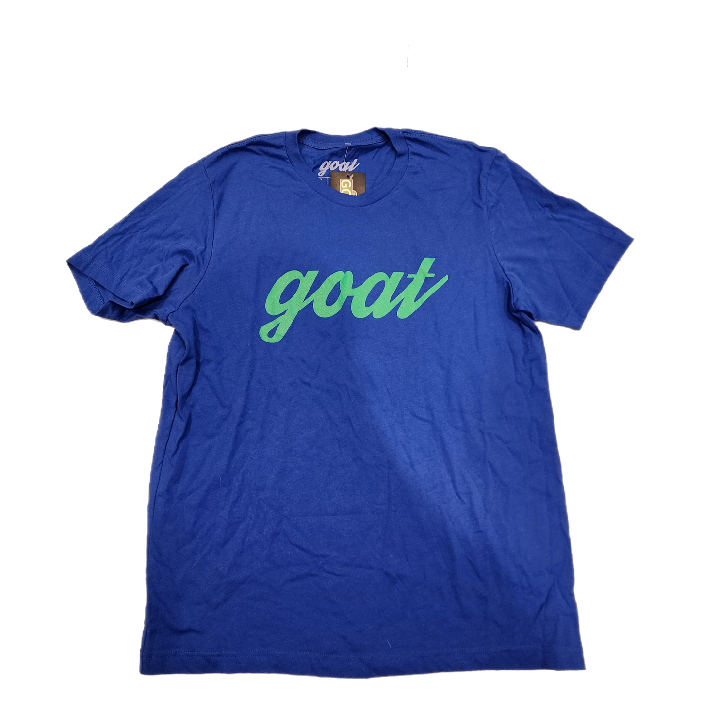 Goat Street Goods - "Green Beefy Script Logo Tee"