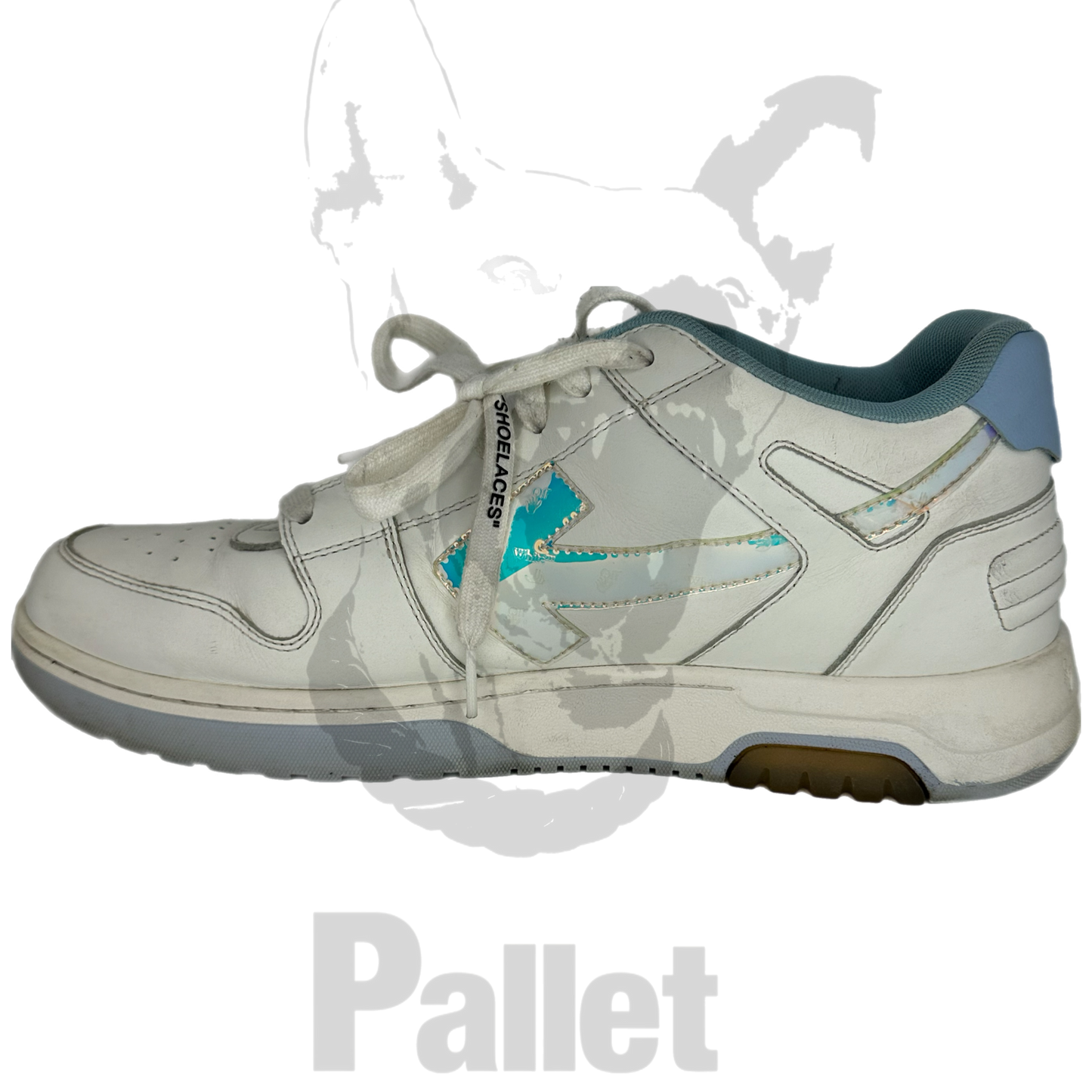 Off-White- "For Walking Iridescent Trainer”- Size 13