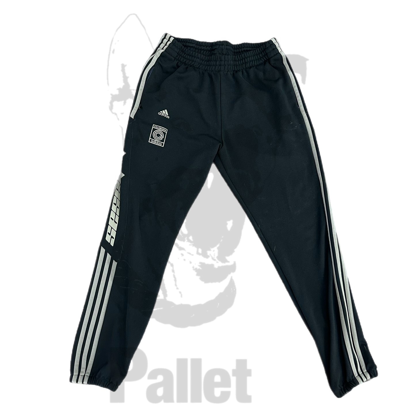 Adidas - "Calabasas Black Sweatpants" - Size Medium