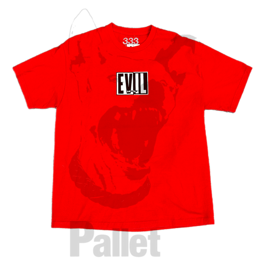 Half Evil - "Red Box Logo Tee" - Size XL