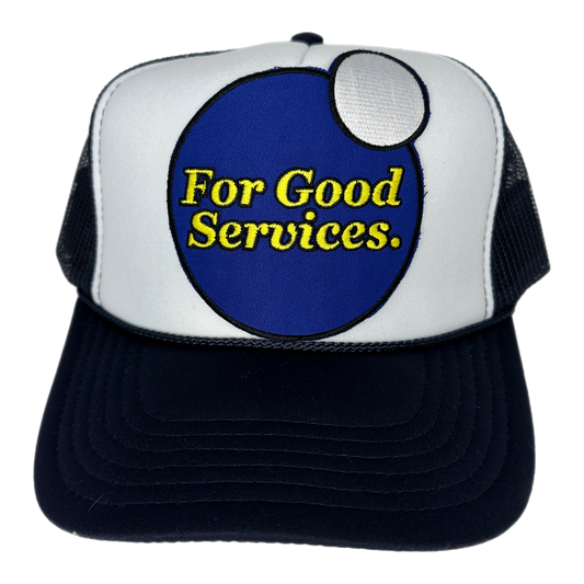 For Good Services - "Trucker Hat" - Blue