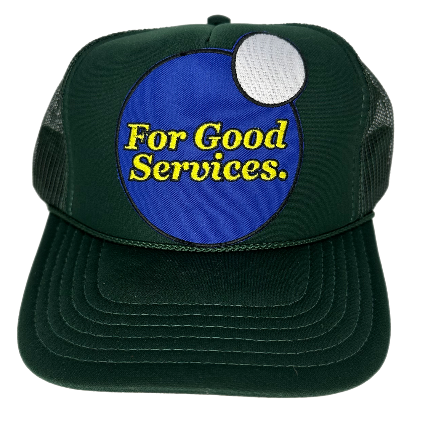 For Good Services - "Trucker Hat" - Green