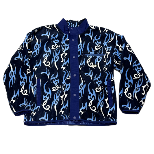 Huf - "Blue Fleece Quarter Zip" - Size Medium