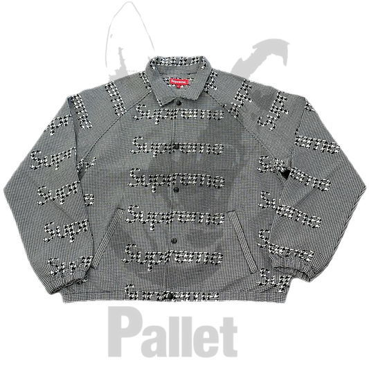 Supreme - "Hounds Tooth Jacket" - Size XL