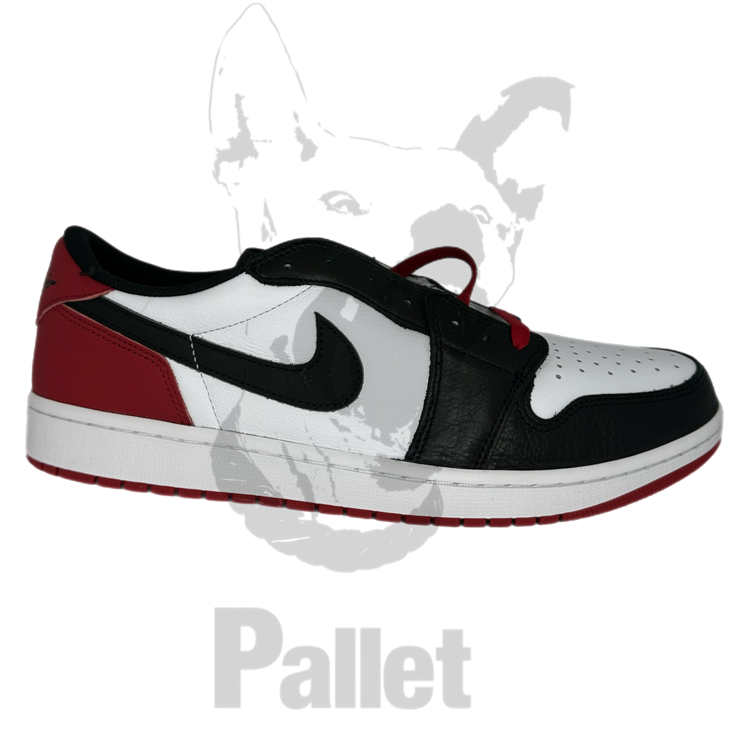 Jordan - " 1 Low Black Toe" - Size 12