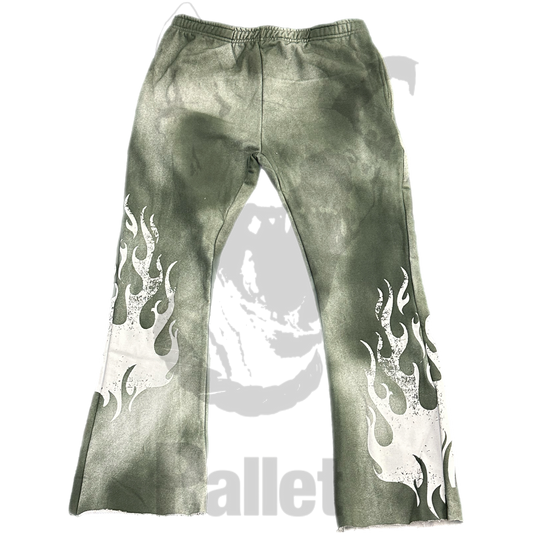 Proven Radiant - "On Fire Grey Sweatpants"