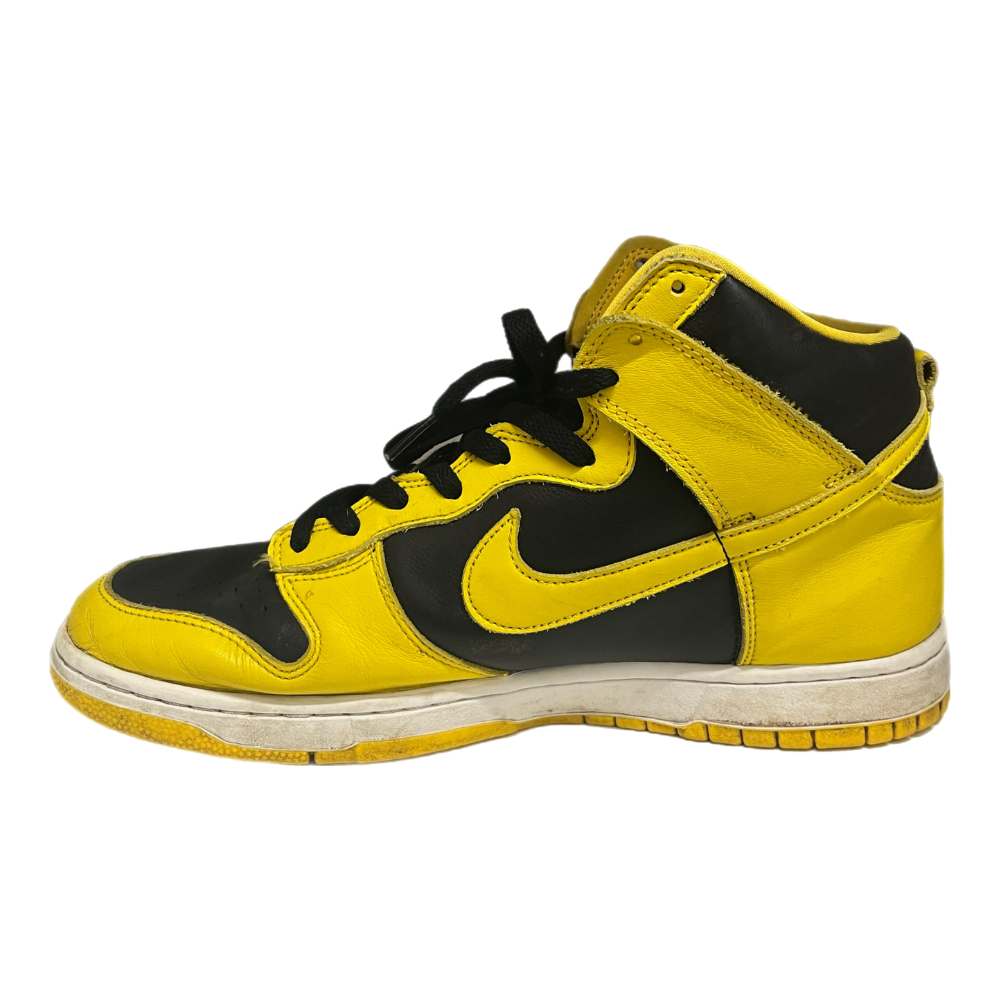 Nike Dunk High Black Varsity Maize - Size 11.5