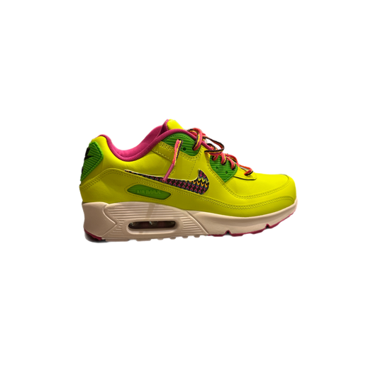 Nike - "Air Max 90 Volt Fire Pink" - Size 7Y