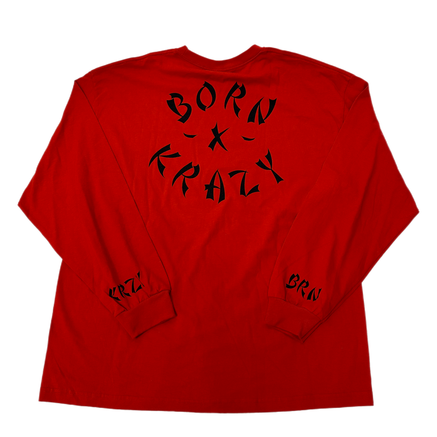 Born X Raised -"Fox Red Long Sleeve"- Size XX-Large
