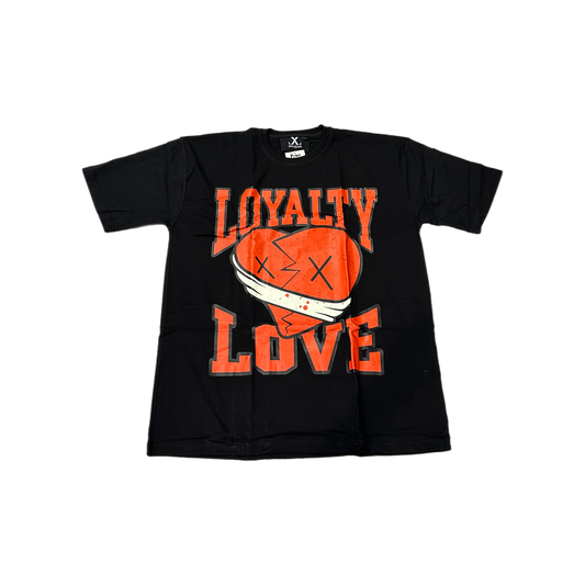 Loyalty Love - "Heart Tee Black"