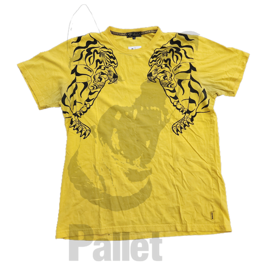 Iuter -" Tiger Yellow Tee"- Size X-Large
