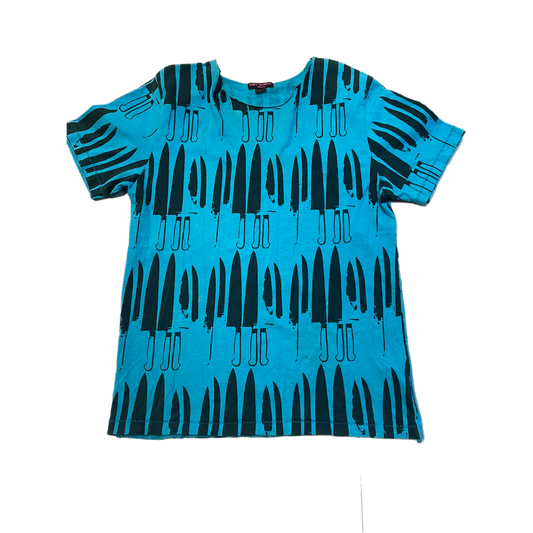 Andy Warhol Teal Knife Tee Size M