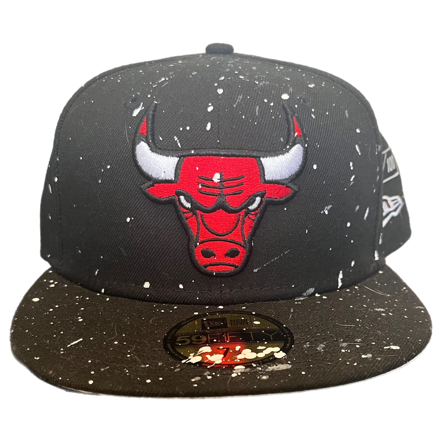Joshua Vides Chicago Bulls Fitted Hat 7" 1/4