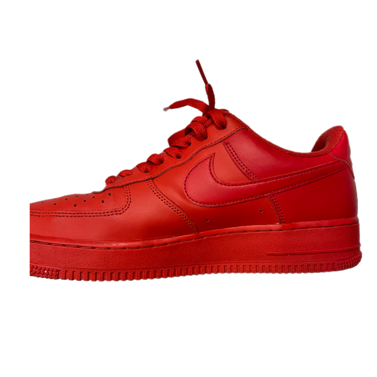 Nike - "Air Force One Low  Red" - Size 9