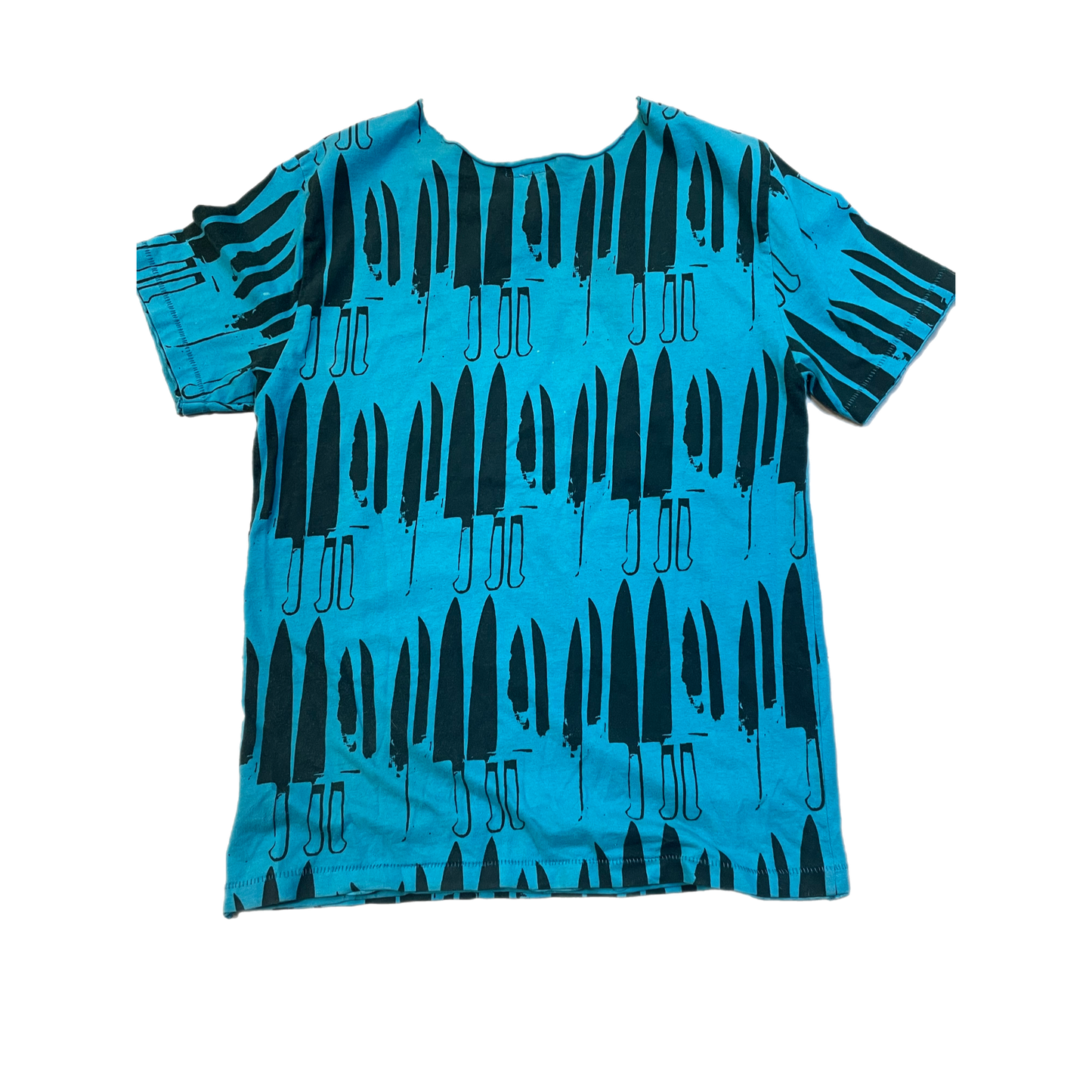 Andy Warhol Teal Knife Tee Size M